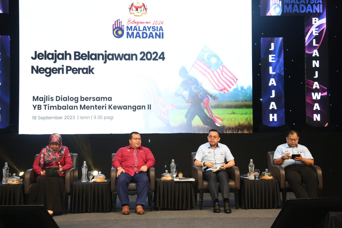 Majlis Dialog Jelajah Belanjawan 2024 Negeri Perak